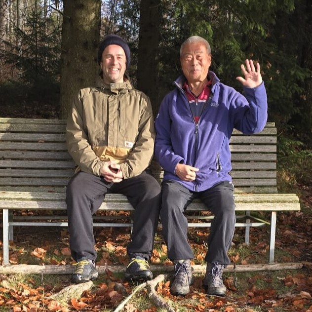 Qing Bo und Marco Gerke